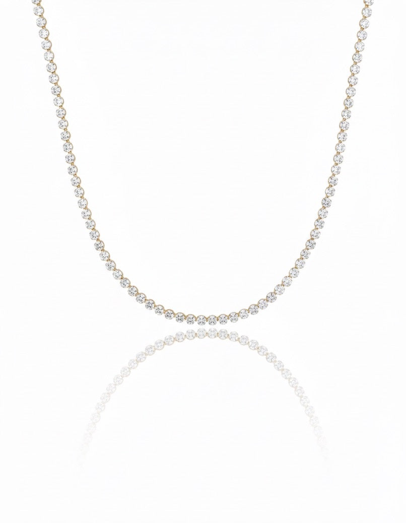 Colar riviera em ouro