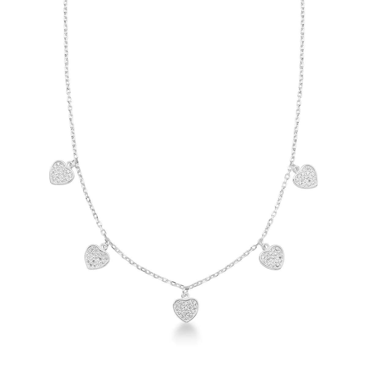 Colar chocker coração