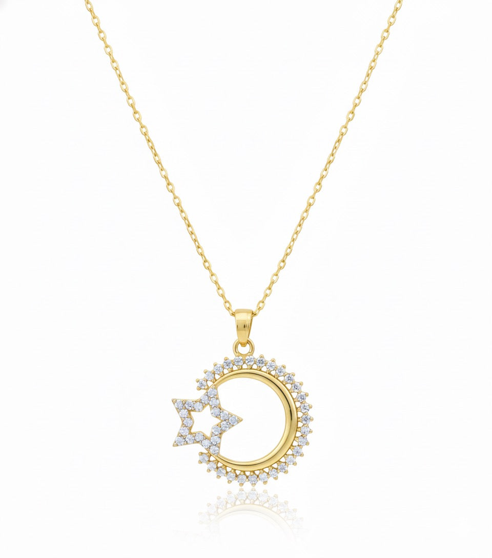 Colar mandala estrela